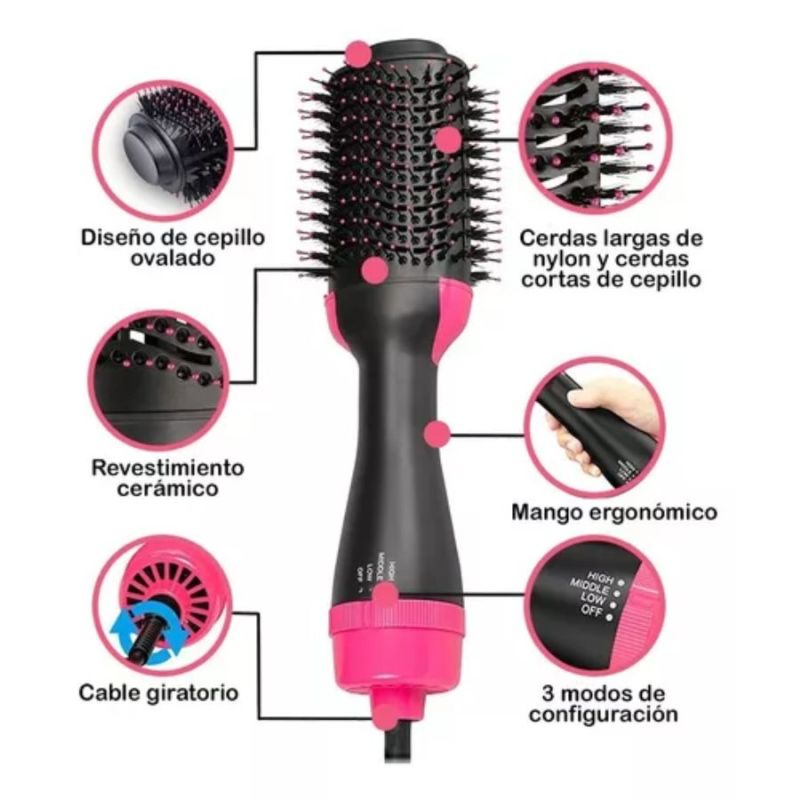 Comprar Cepillo Secador One Steep 5250 en Electroshopy - Ángulo 3